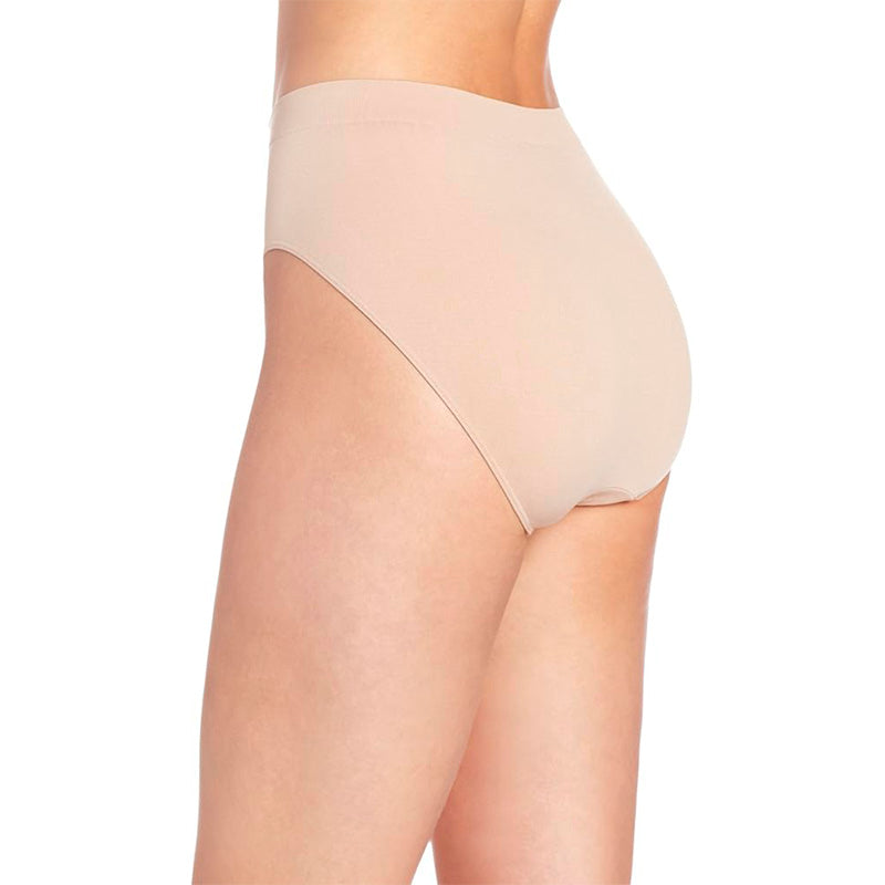 Bali womens Comfort Revolution Seamless Hicut briefs underwear 1 Pack Nude 7