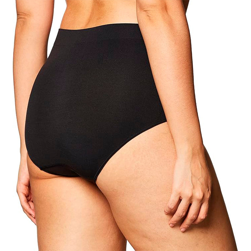 Bali One Smooth U All Over Smoothing Brief Panty Black M