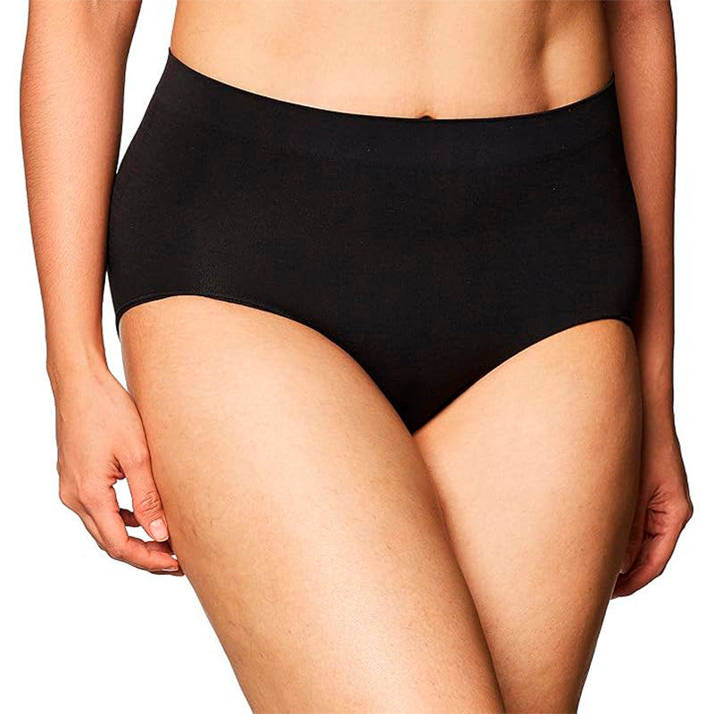 Bali One Smooth U All Over Smoothing Brief Panty Black M