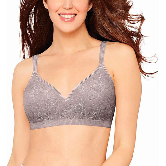 Bali Comfort Revolution Wire Free Bra Warm Steel Swirl 36B