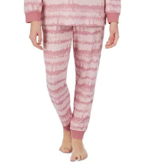Cuddl Duds Only Printed Jogger Pants Pink L
