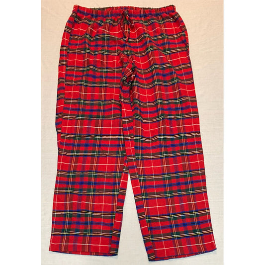 Unbranded Only Pajama Pants Plaid Red M