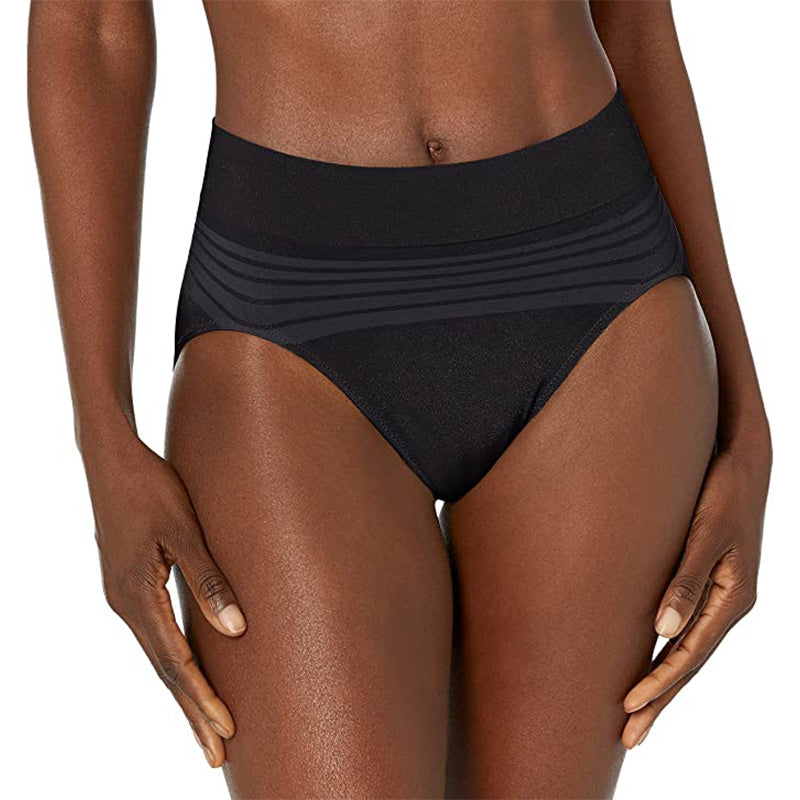 NWD Warner's Comfort Waist Smooth Black L