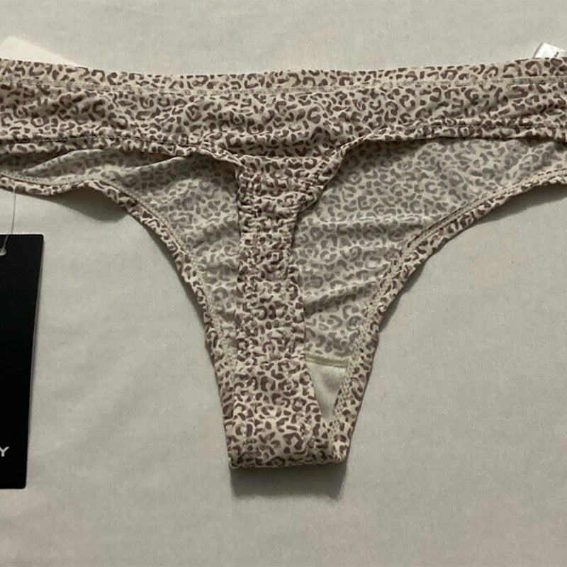Marilyn Monroe Litewear Cut Thong Animal Print L