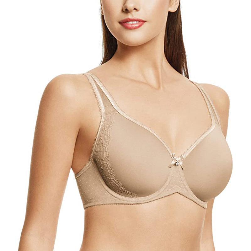 NWD Wacoal Women's Retro Chic Contour Bra Sand 36DDD