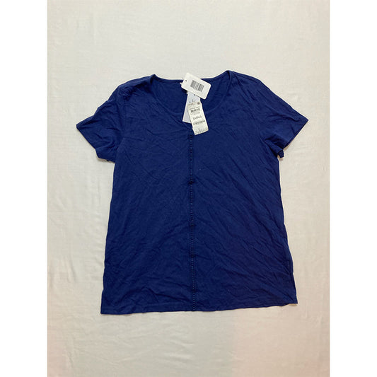 Charter Club Intimates Only Pajama Top Blue S