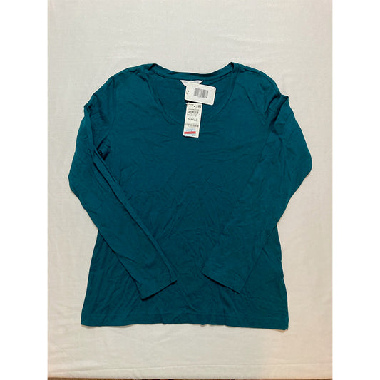 Charter Club  Mixit Solid Only Pajama Top Holly Vine S
