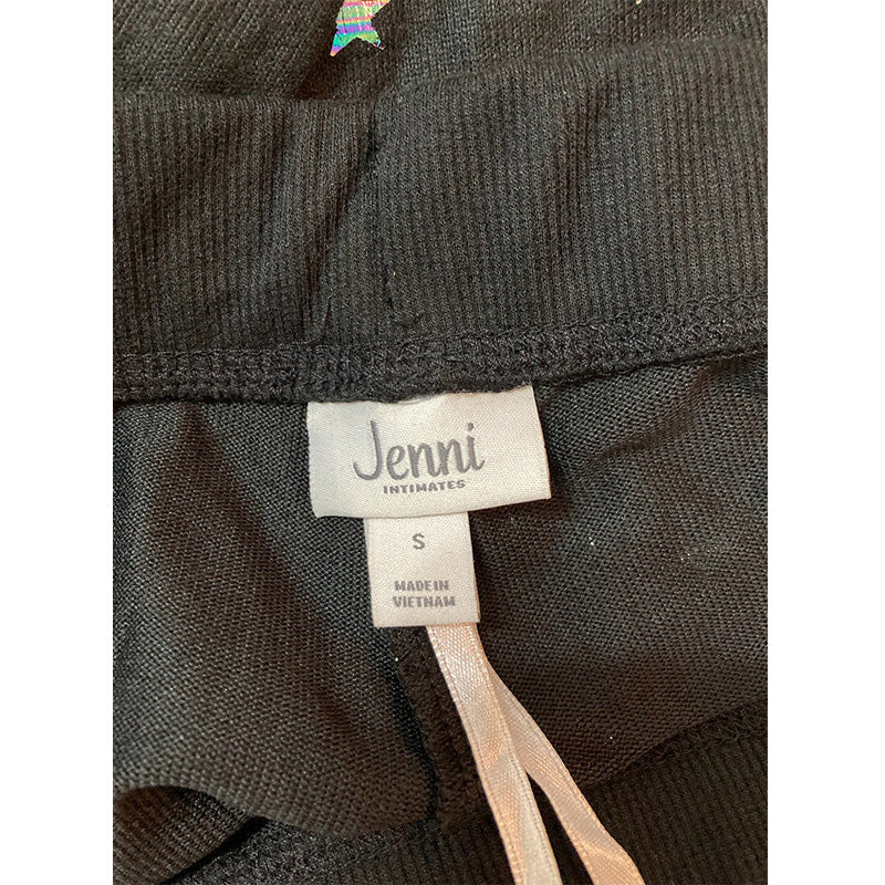 Jenni Twinning Super Soft Pajama Pants Black S