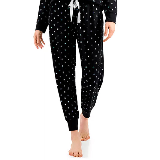 Jenni Twinning Super Soft Pajama Pants Black S