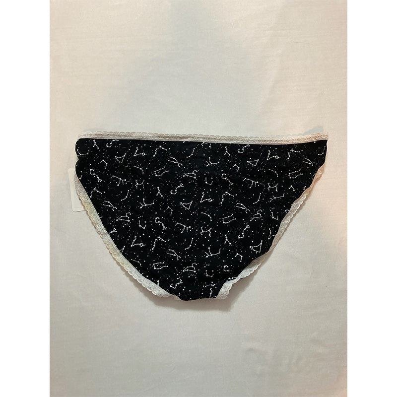 NWD Jenni Lace Trim Bikini Underwear Black 3XL