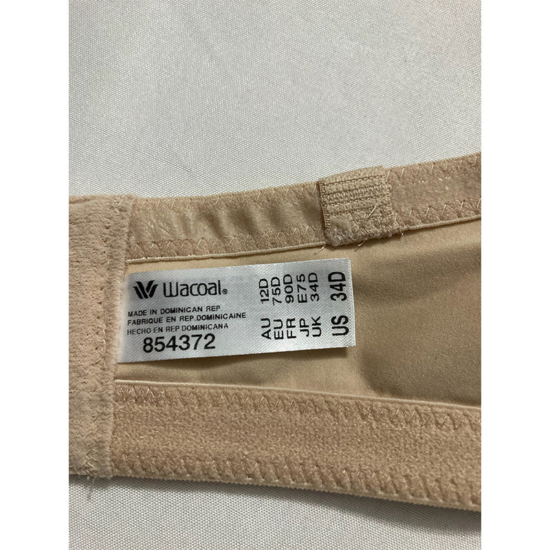 NWD Wacoal Staying Power Strapless Bra Sand 34D
