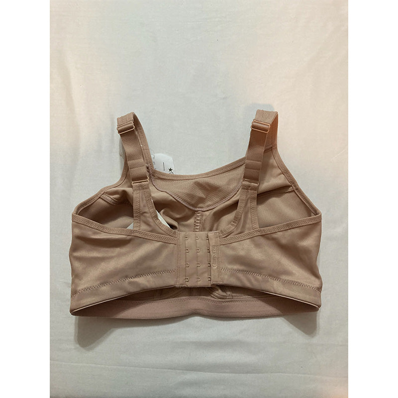 Glamorise Full Figure No-Bounce Camisole Sports Bra Cafe 34F
