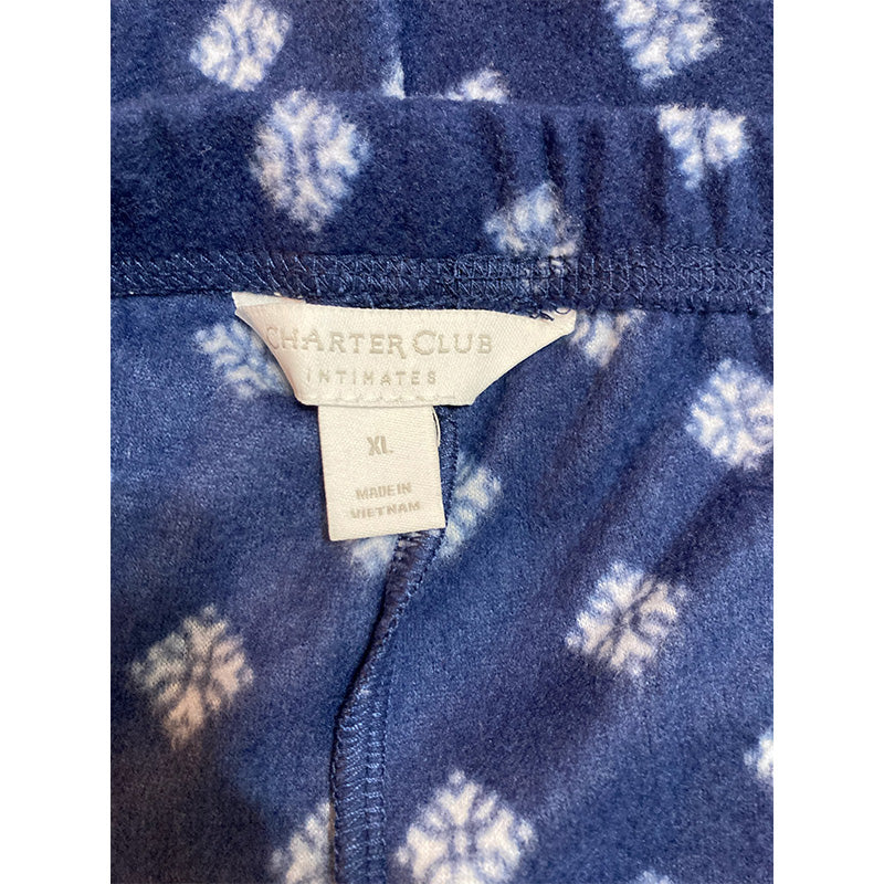Charter Club Intimates Only Pajama Pants Navy XL