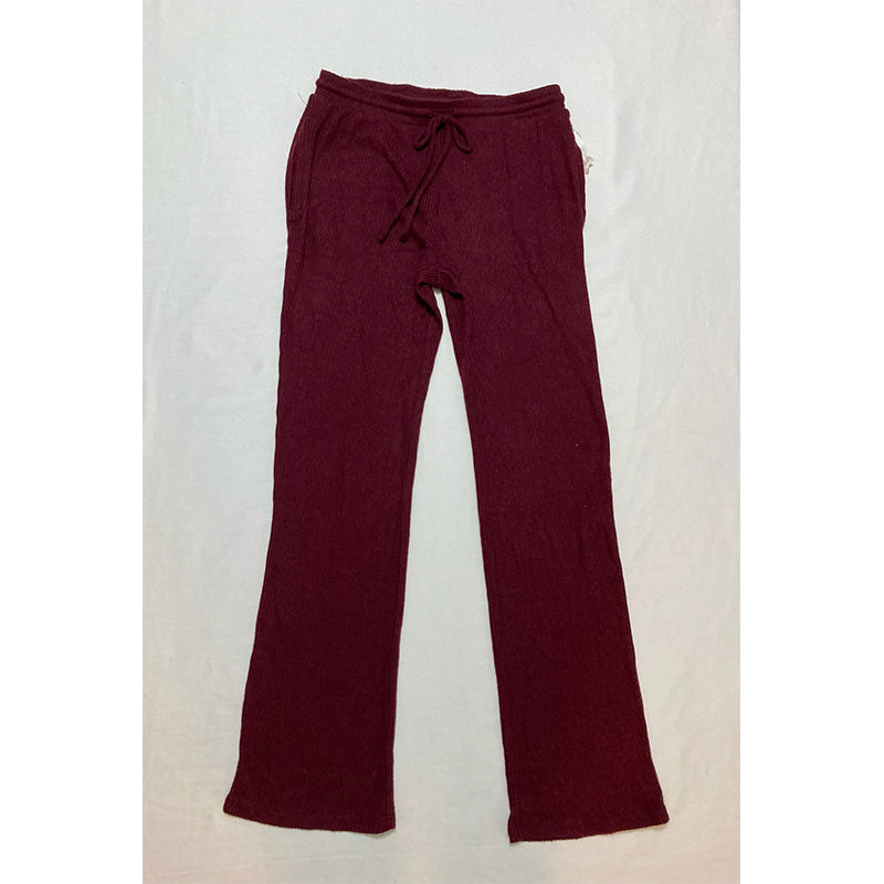 Alfani Intimates Only Pajama Pants Burgundy XS