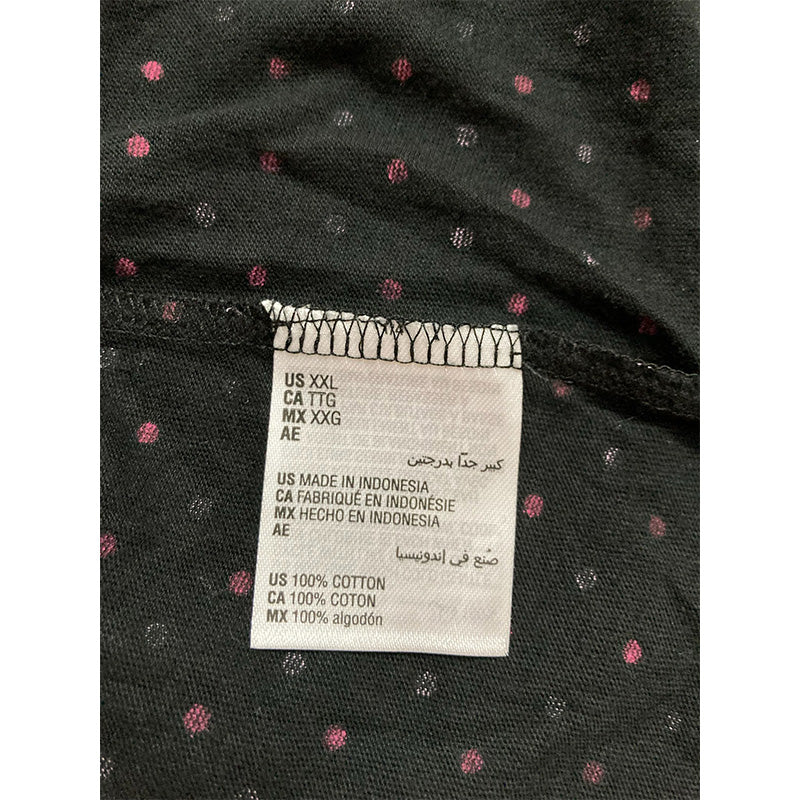 Charter Club Short Sleeve Only Top Black 2XL
