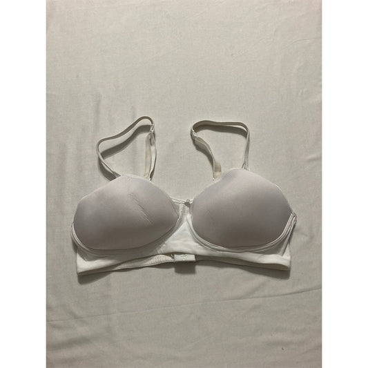 Bali Double Support Spa Closure Wirefree Bra White 36B