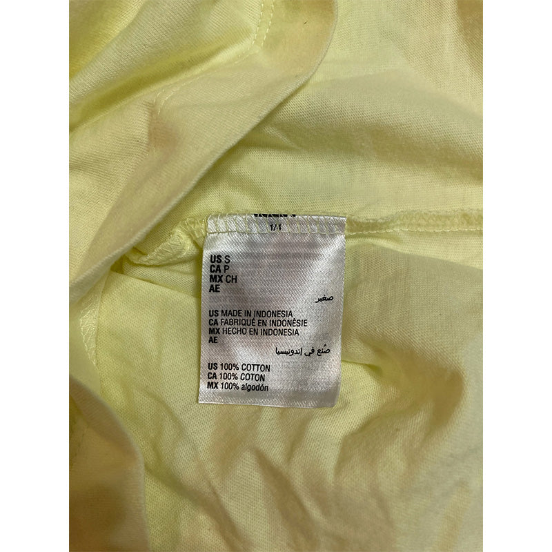 Charter Club leeve Round Neck Only T-Shirt Yellow S