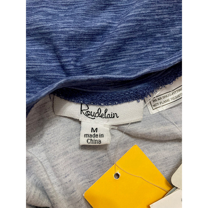 Roudelain Squad Goals Only Pajama Top Blue M