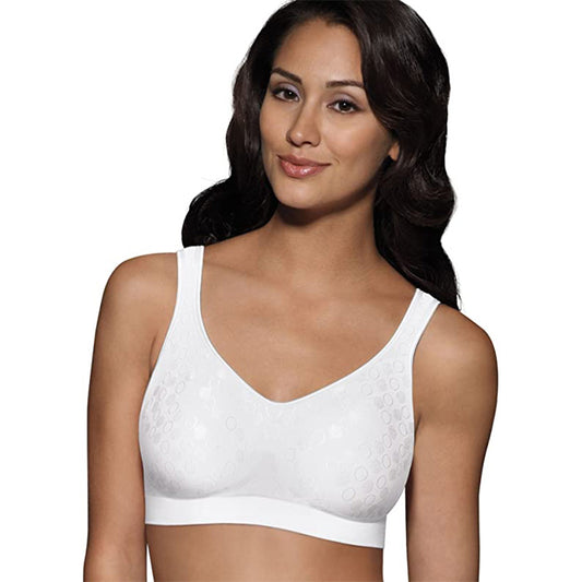 NWD Bali Comfort Revolution Wireless Bra Full-Coverage White 2XL
