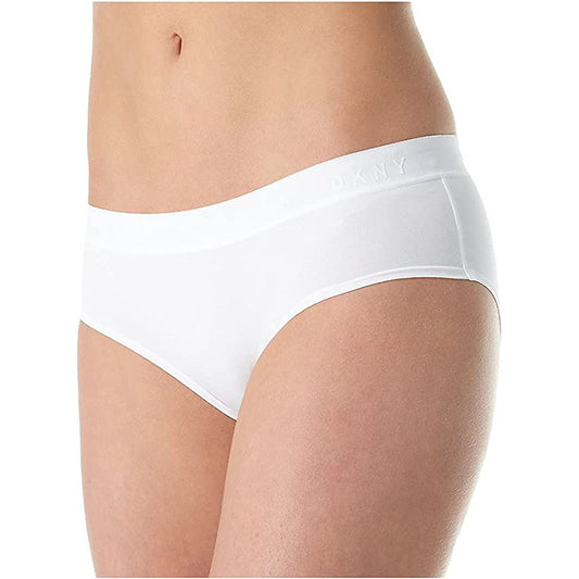 NWD DKNY Classic Cotton Boy Brief Panty White M