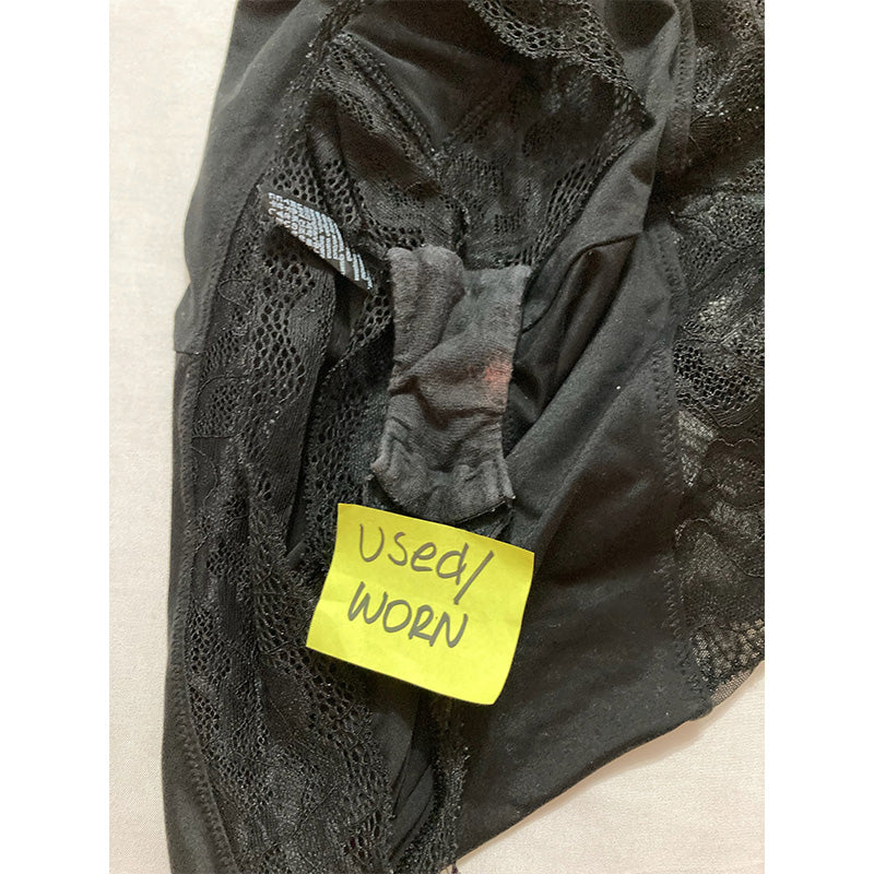 NWD Calvin Klein Sheers Bodysuit Black M
