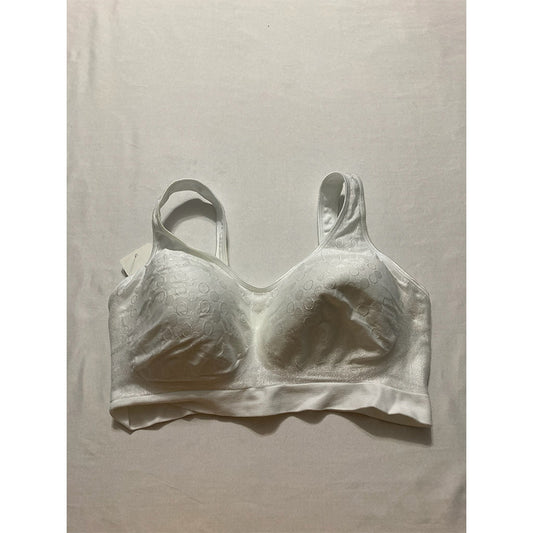 NWD Bali Comfort Revolution Wireless Bra White Dot 2XL