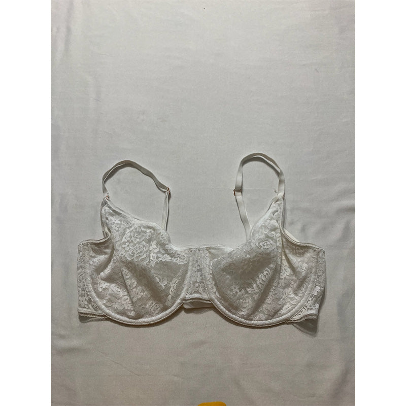 NWD Maidenform Pure Comfort Lace Bra White 38D