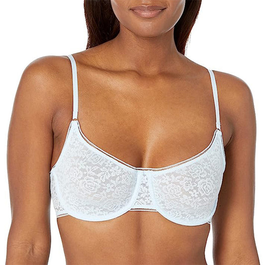 NWD Maidenform Pure Comfort Lace Bra White 38D