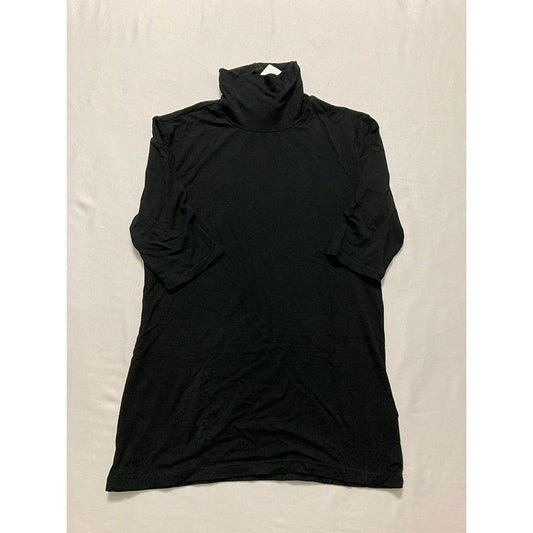 NWD Lauren Ralph Lauren Stretch Jersey Turtleneck Black S