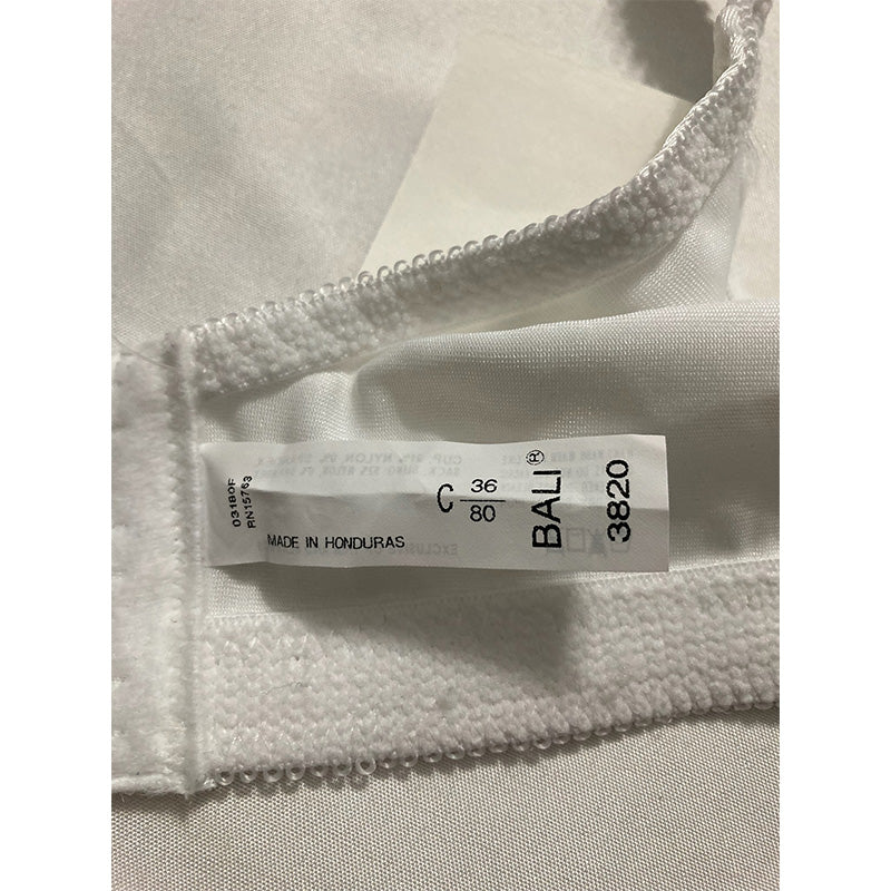 NWD Bali Double Support Wire-Free Bra White 36C