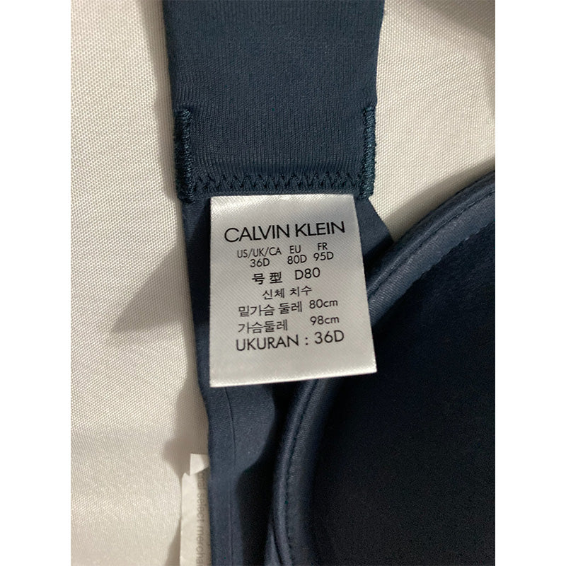 NWD Calvin Klein Bra Blue 36D