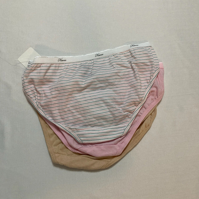 Hanes Cotton Brief 3-Pack Underwear Multicolor S