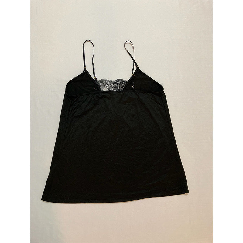 Flora Nikrooz Travel Sleep Only Pajama Top Black S