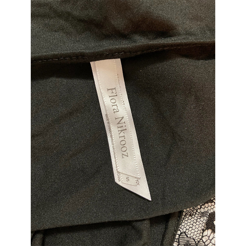 Flora Nikrooz Travel Sleep Only Pajama Top Black S
