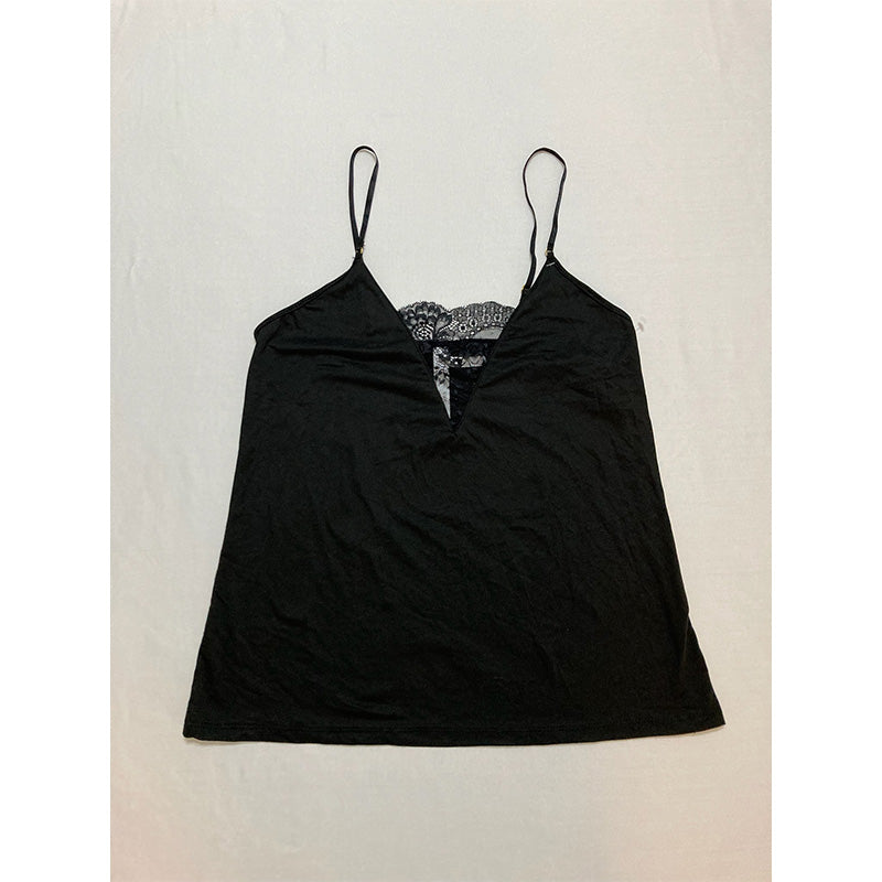 Flora Nikrooz Travel Sleep Only Pajama Top Black S