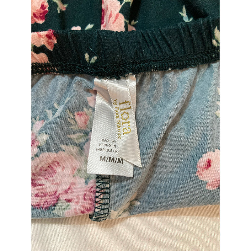 Flora Nikrooz Printed Knit Sleep Shorts Multicolor M