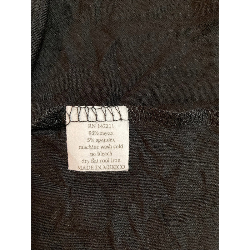 24Seven Comfort Apparel Dress Short Black M