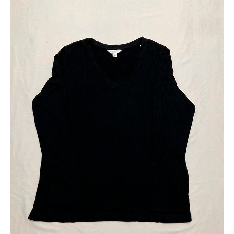 Charter Club Sleep Set Top & Pants Black/Red XL