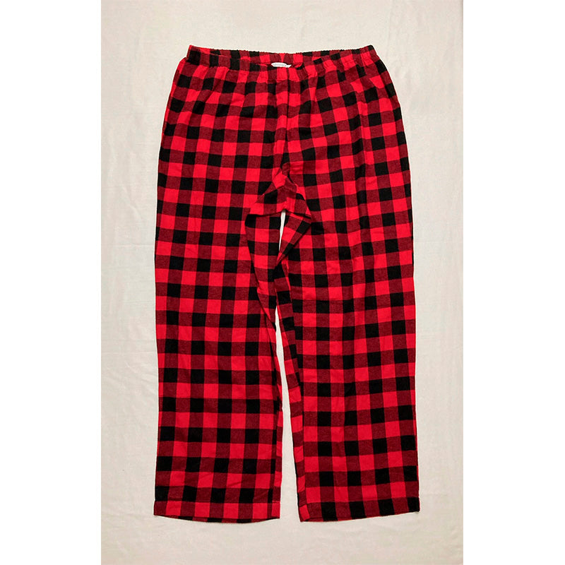 Charter Club Sleep Set Top & Pants Black/Red XL