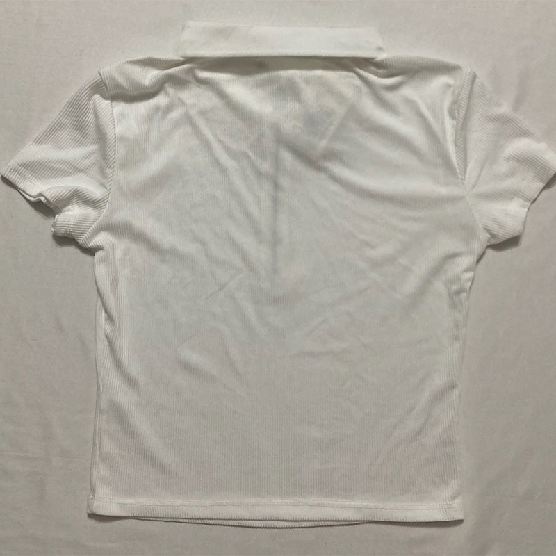 NWD Hippie Rose Shirt White M