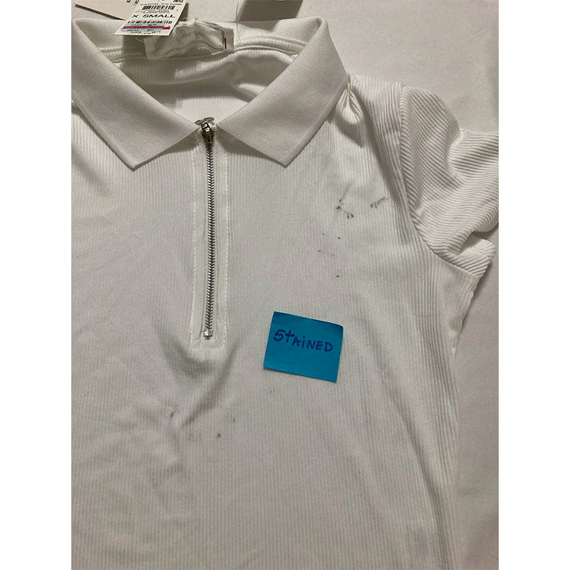NWD Hippie Rose Shirt White M
