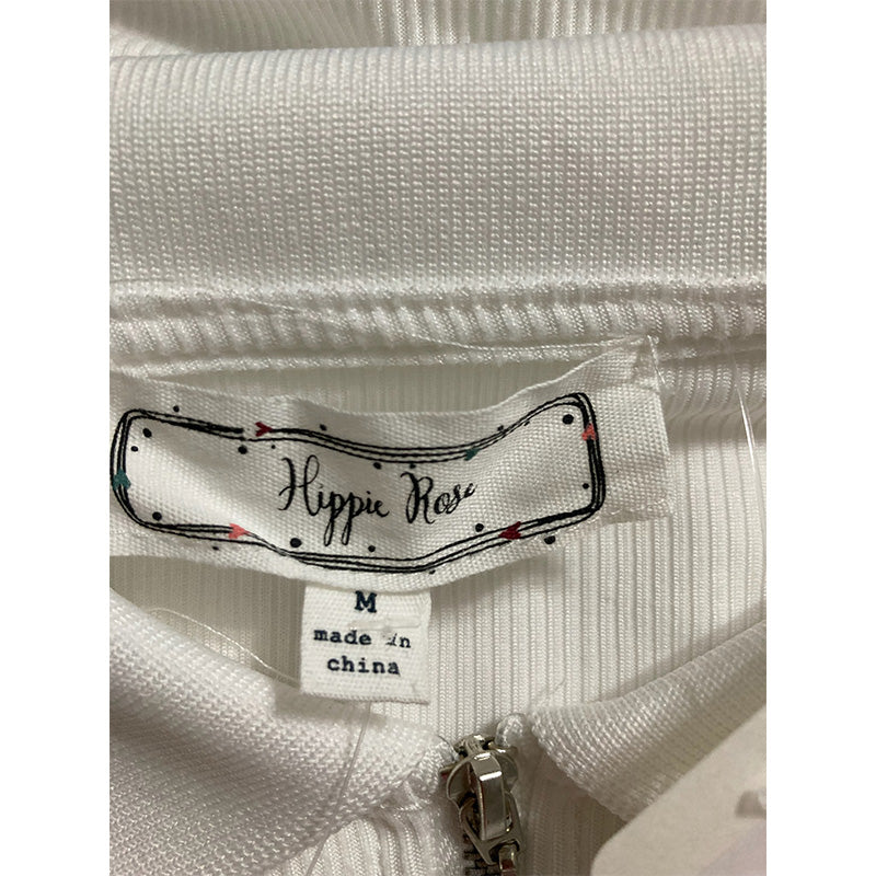 NWD Hippie Rose Shirt White M