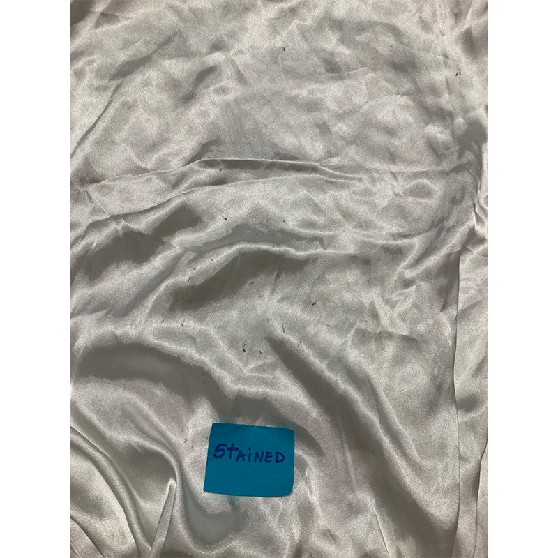 NWD Linea Donatella Midnight Short Wrap Robe White S/M