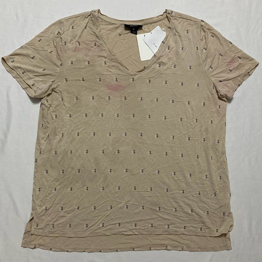 NWD Alfani Short-Sleeve Crewneck T-Shirt Nude M