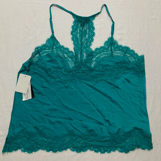 INC V Neck Only Pajama Top Aqua XL