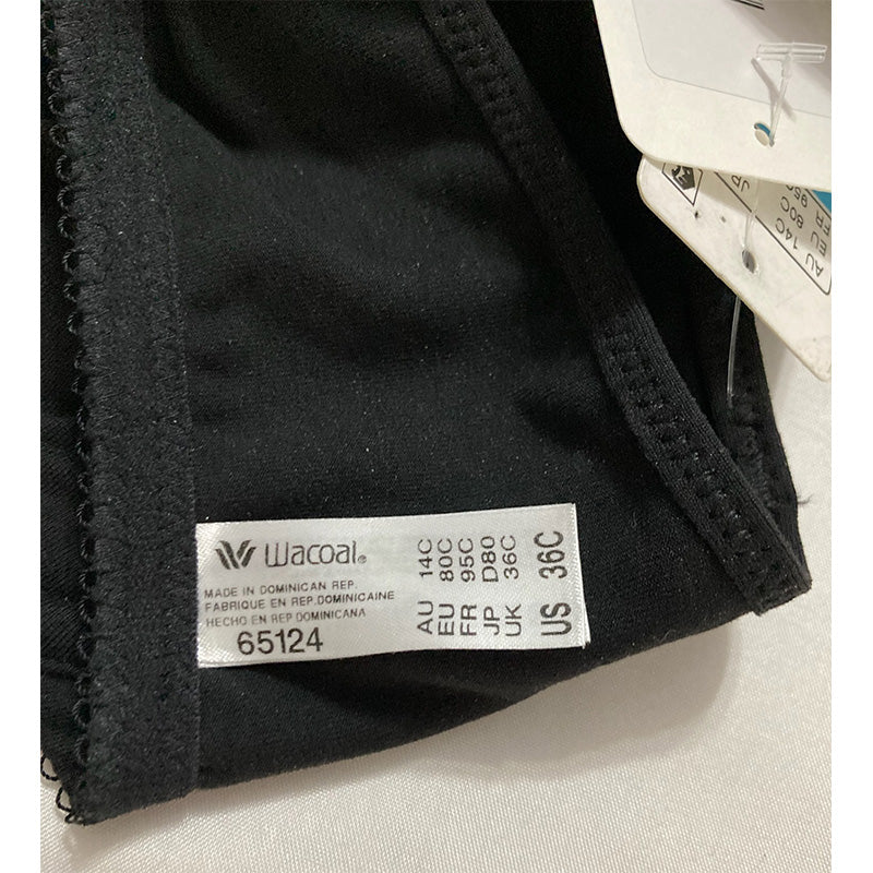 NWD Wacoal Body by T-Back Bra Black 36C