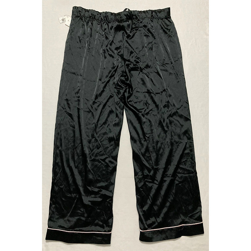 INC Only Pajama Pants Long Sleeve Black L