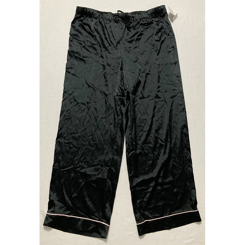 INC Only Pajama Pants Long Sleeve Black L