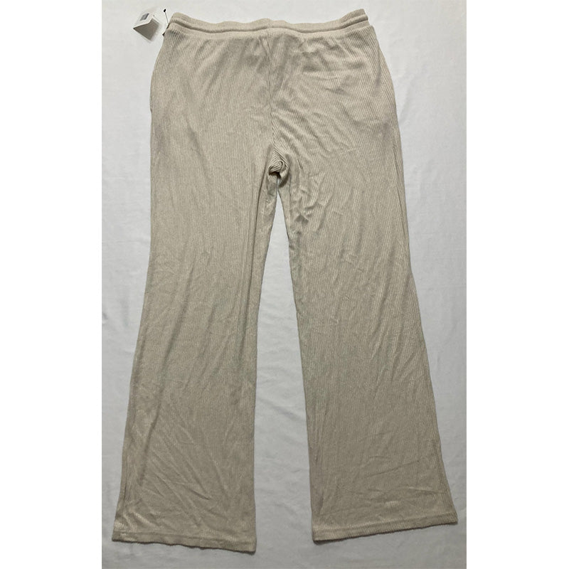 Alfani Only Pajama Pants Long Sleeve Cream L