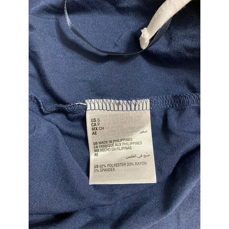 Alfani Only Pajama Pants Waistband Navy S